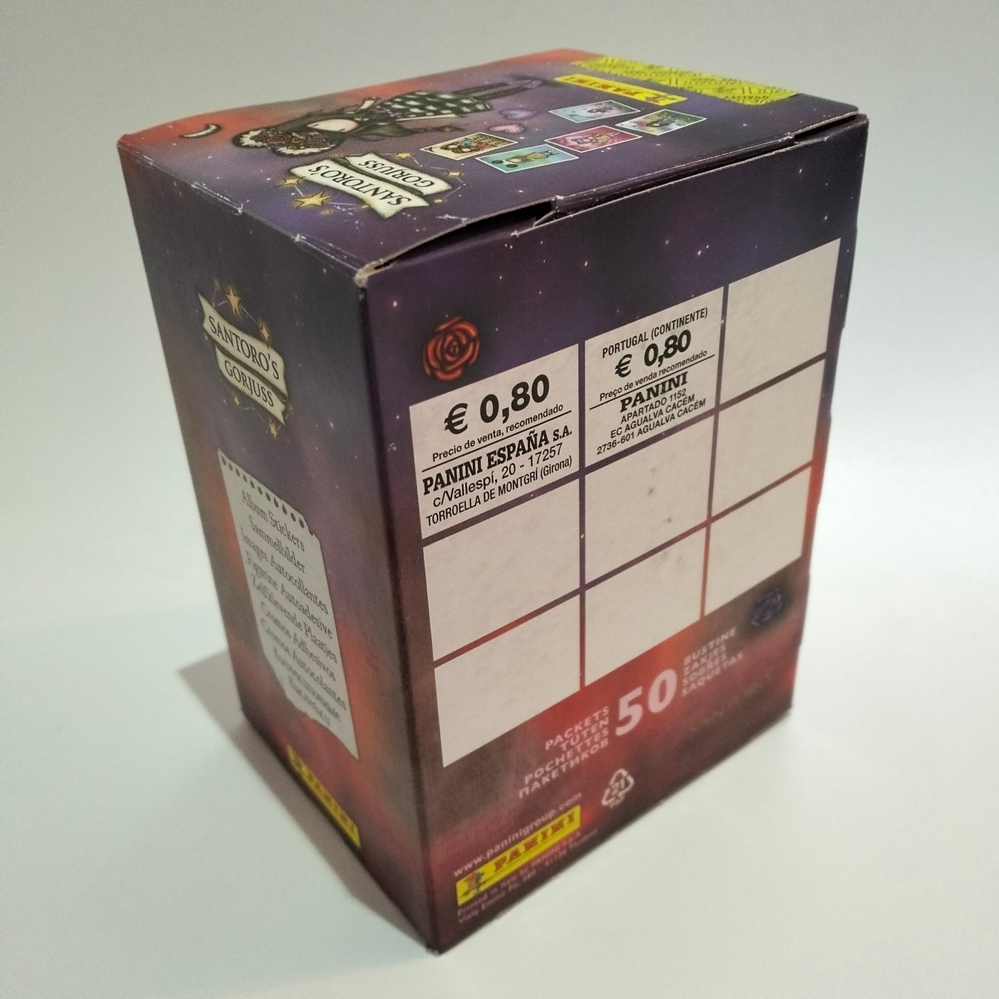 Panini Santoro´s Gorjuss Caja 50 sobres