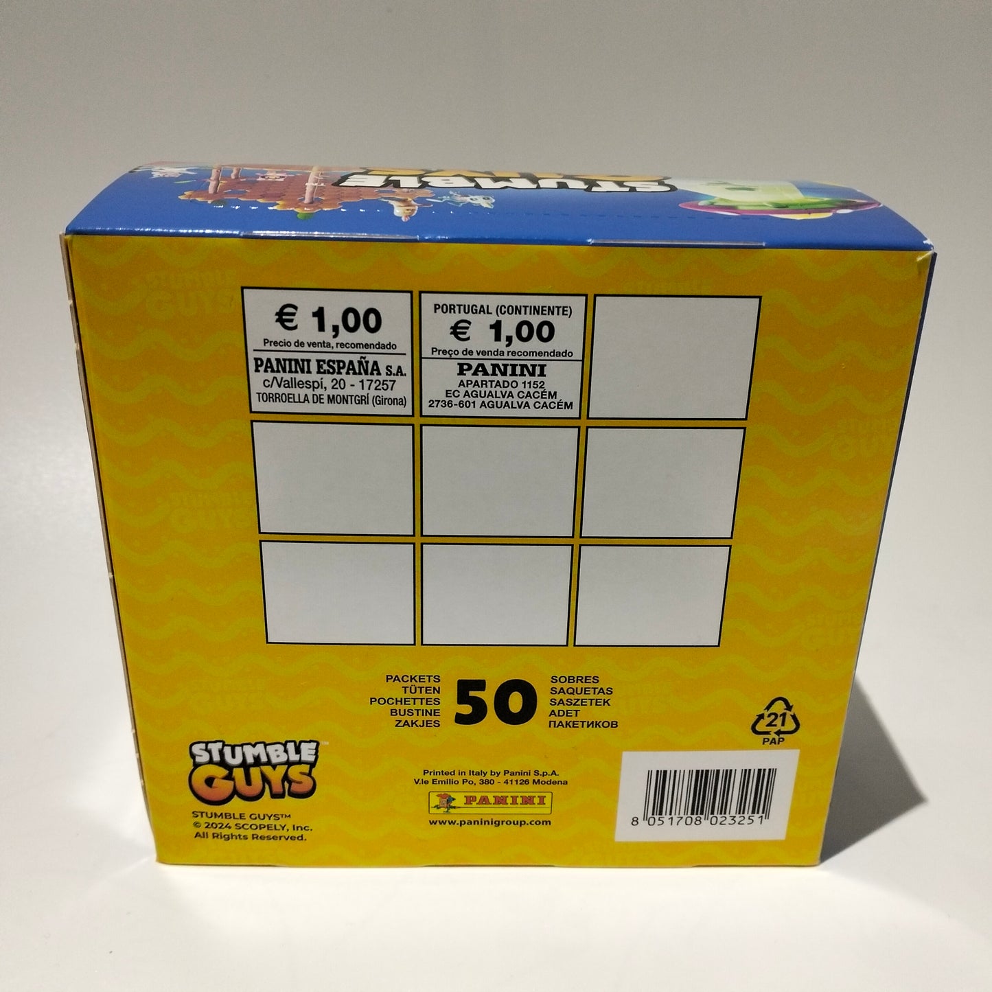 Panini Stumble Guys Series 2 TC Caja 50 sobres