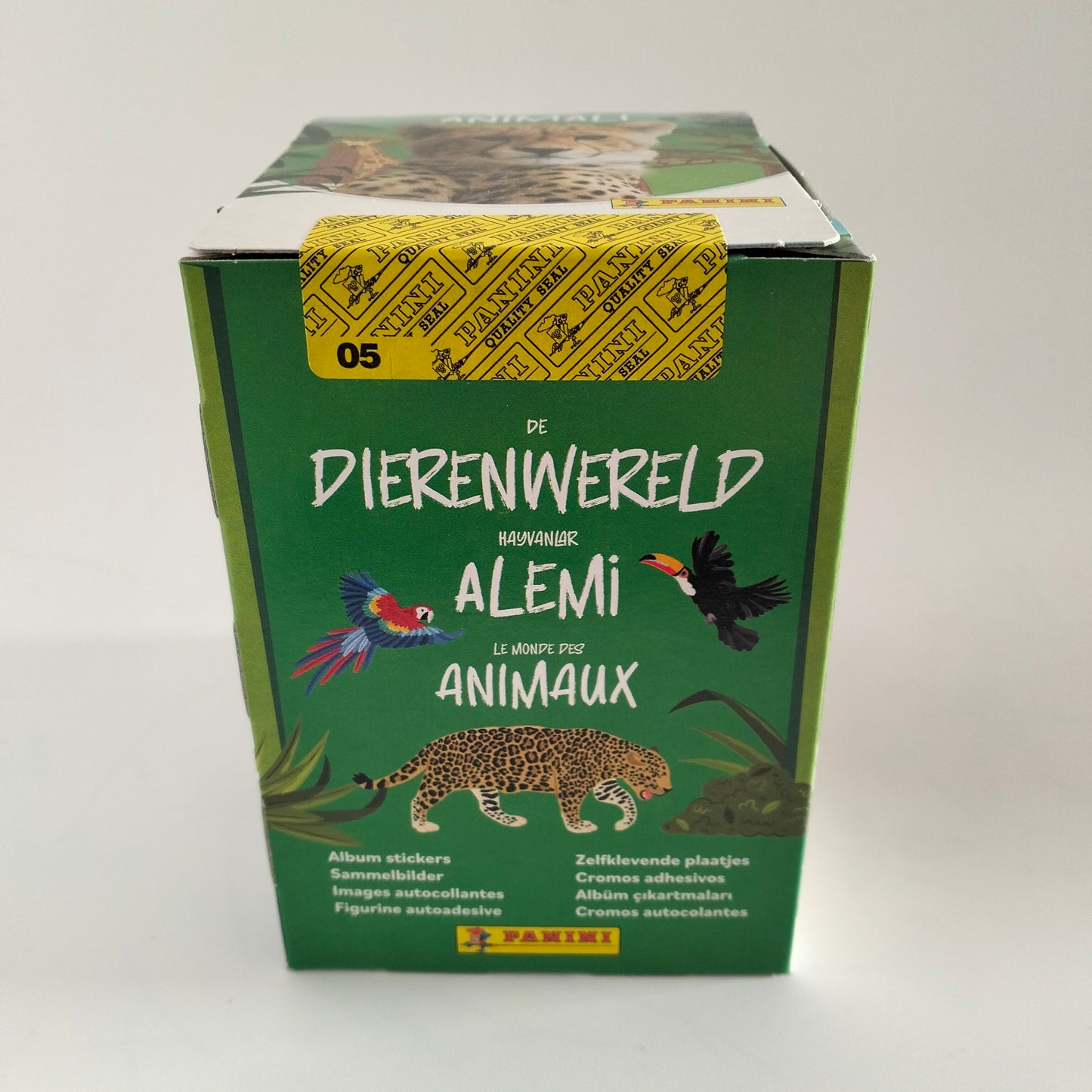 Panini Mundo Animal Los Records Caja 50 sobres