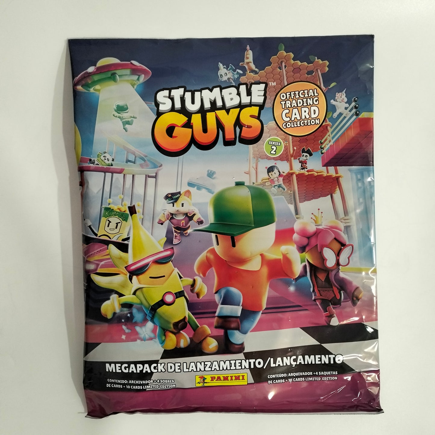 Panini Stumble Guys Series 2 Archivador + 4 sobres