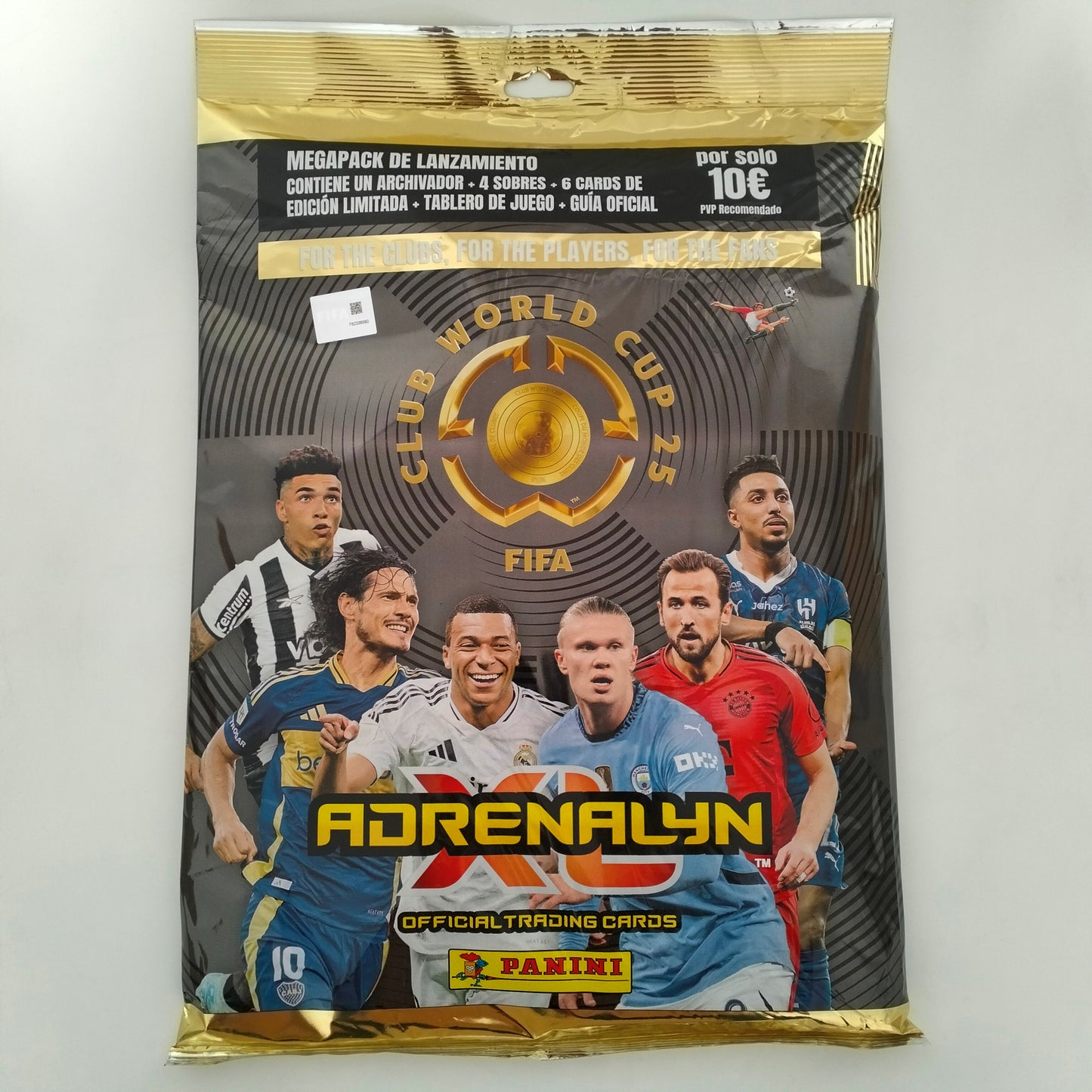 Panini Adrenalyn XL FIFA Club World Cup 25 Archivador + 4 sobres