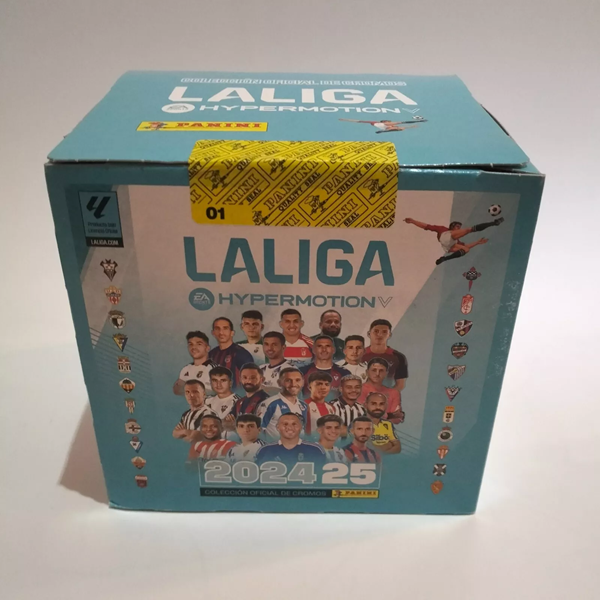 Panini Laliga Hypermotion 2024-25 Caja 50 sobres