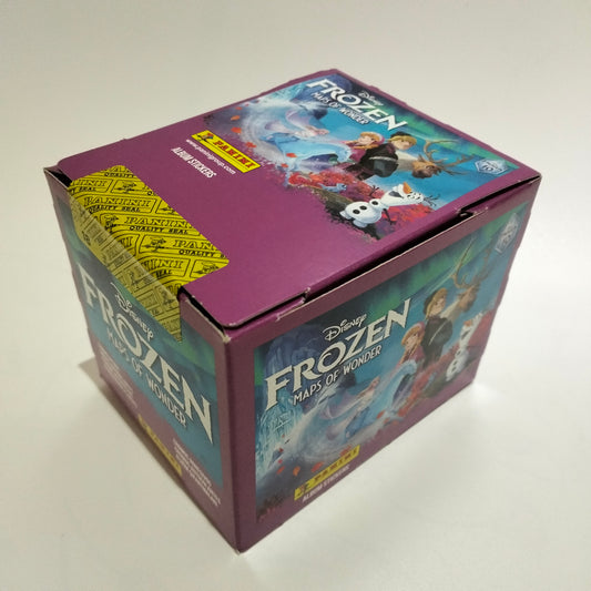 Panini Disney Frozen Maps of Wonder Caja 50 sobres