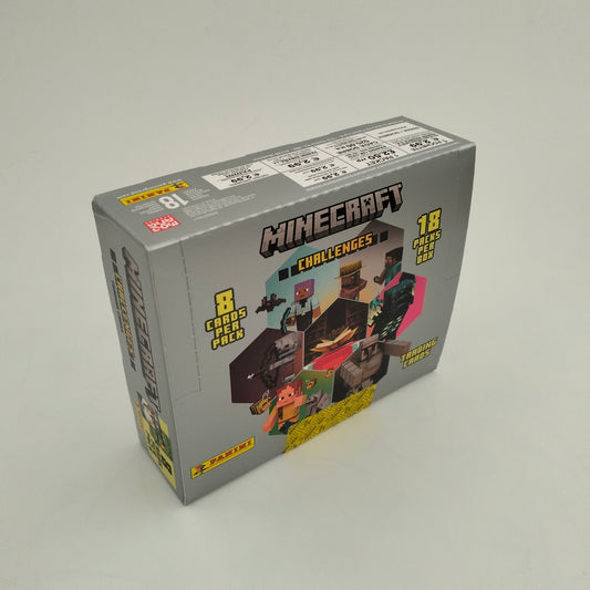 Panini Minecraft Challenges Caja 18 sobres