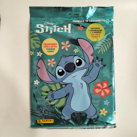 Panini Disney Stitch Archivador + 4 sobres