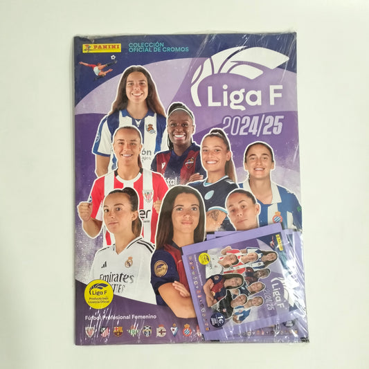Panini Liga F 2024-25 Album + 4 sobres