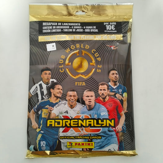Panini Adrenalyn XL FIFA Club World Cup 25 Archivador + 4 sobres